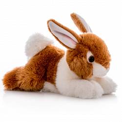 Игрушка мягкая – Кролик коричневый, 28 см. (Aurora, 300-01) - миниатюра